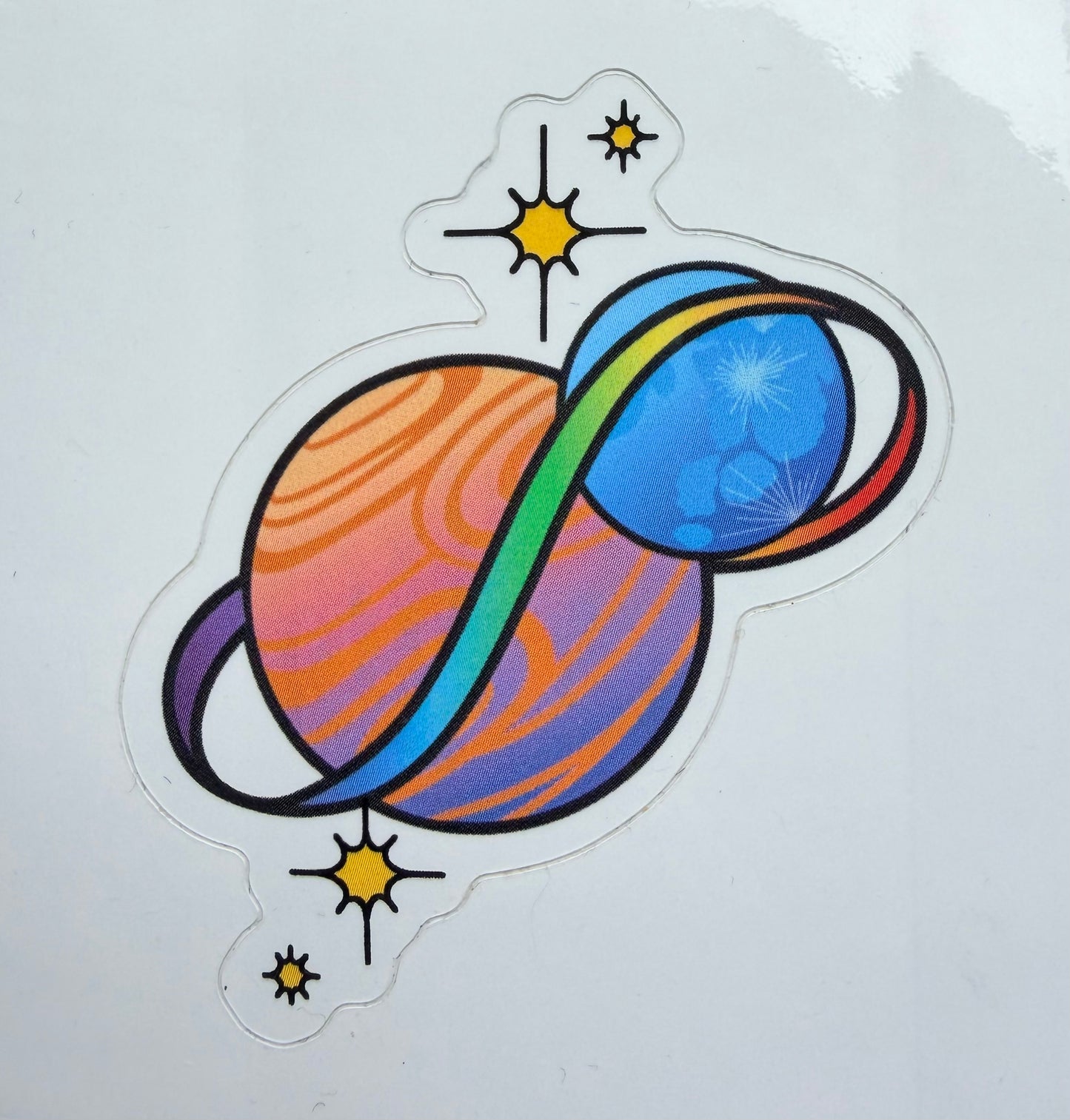 Neurodiversiverse 3" sticker