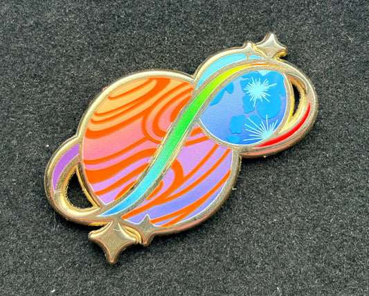 Neurodiversiverse 1.5" enamel pin
