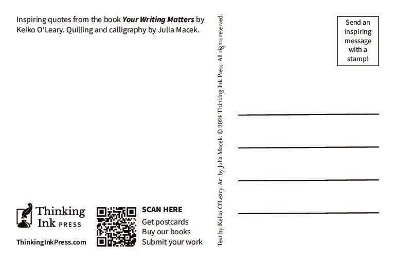 Quote Postcard: Have Faith
